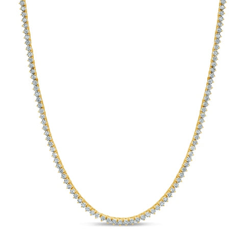 10KT 2.54-2.64CT D-NECKLACE "26inch"