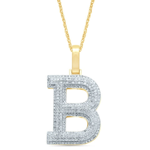 10KT 0.38-0.45 CT D-MICROPAVE INITIAL" B"