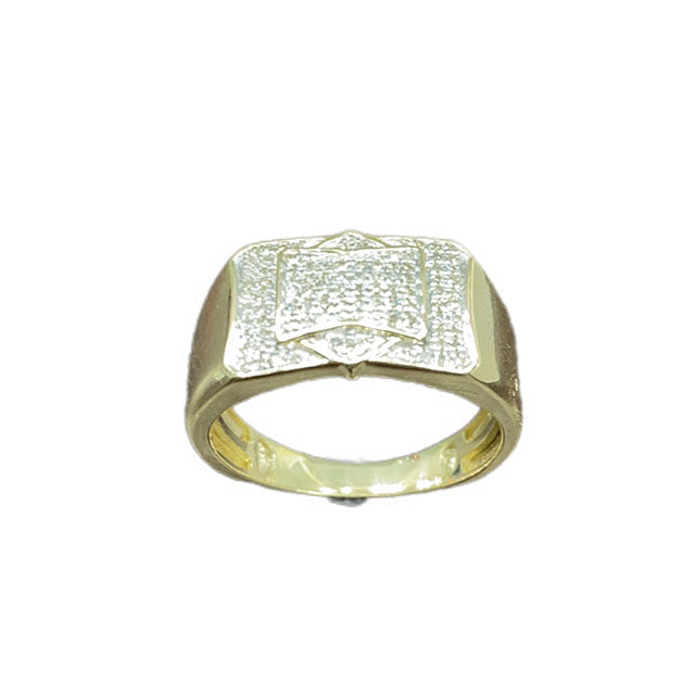 10K 0.25- 0.30CT D-MENS MICROPAVE RINGS