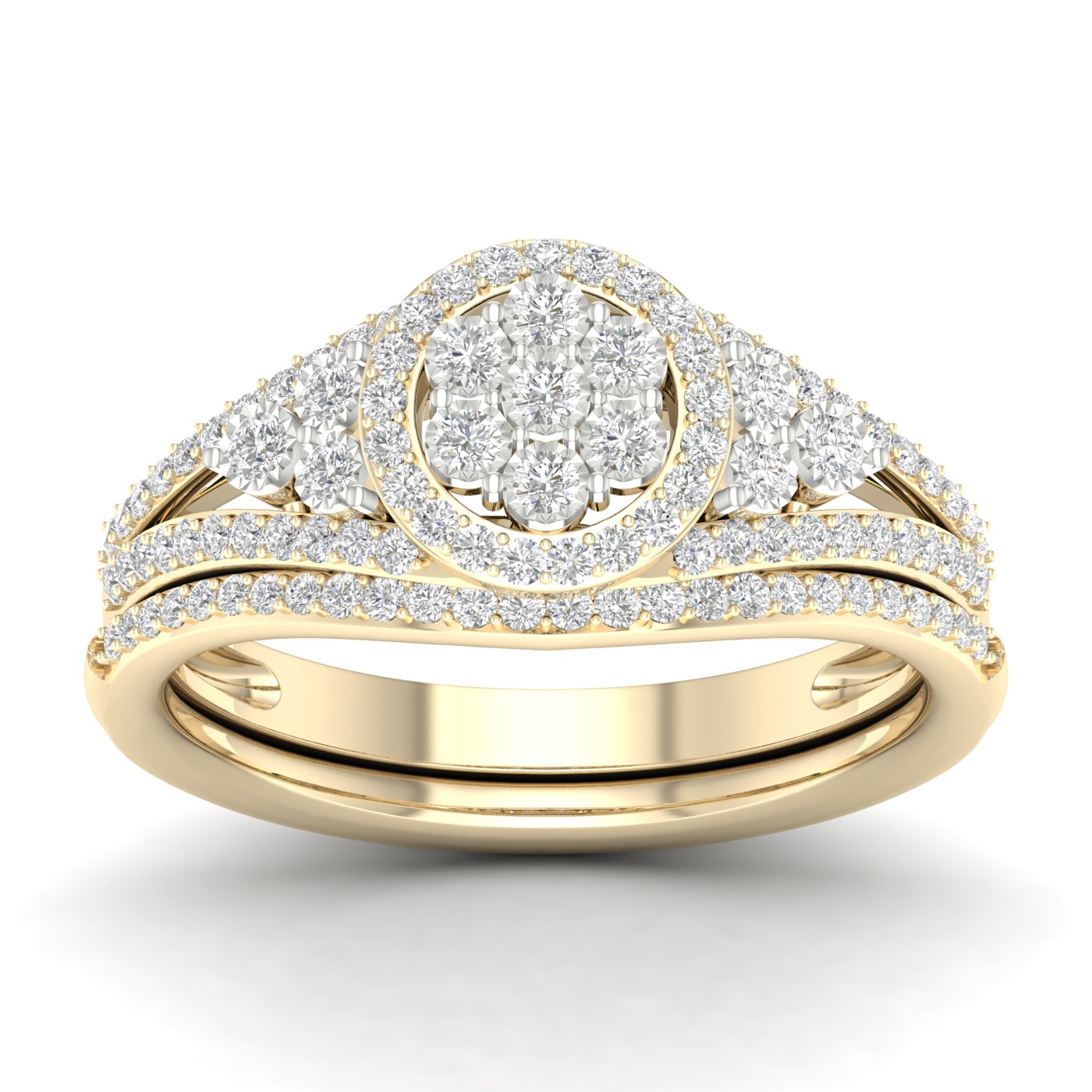 10K 0.33CT D-LADIES RINGS