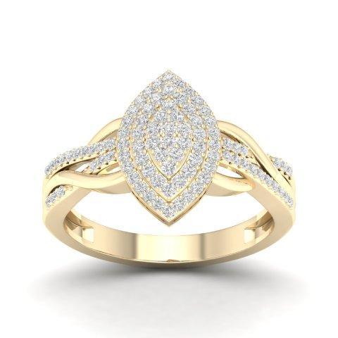10K 0.25CT D-LADIES RINGS