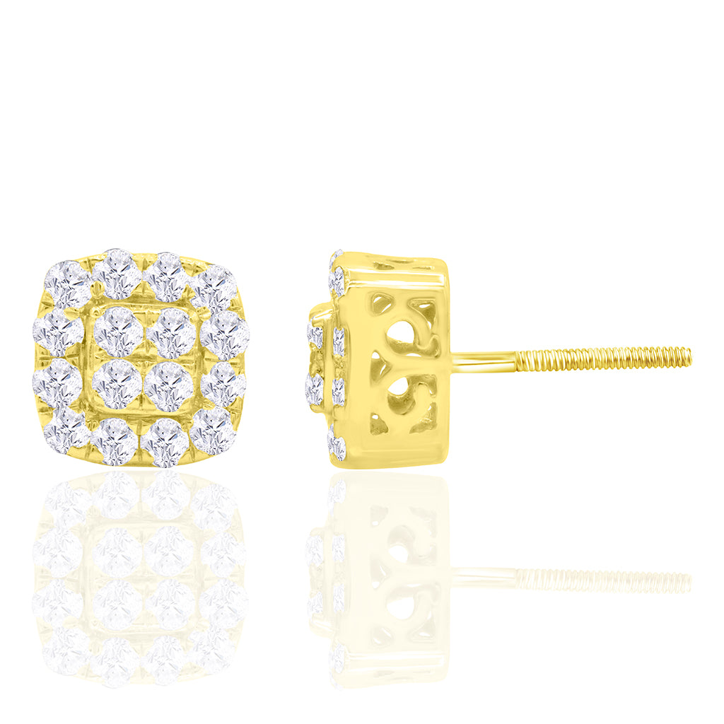 10K 0.96- 1.06CT D-EARRINGS
