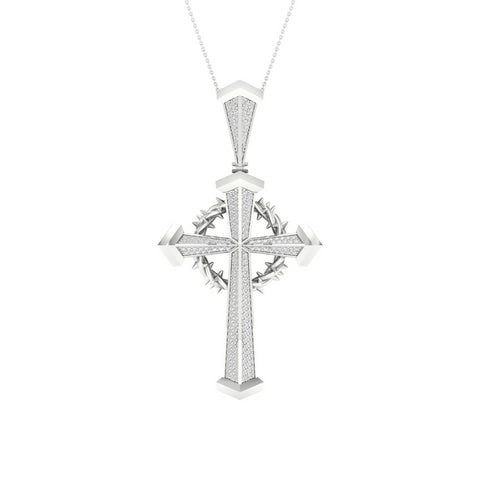 10K 0.50CT D-CROSS