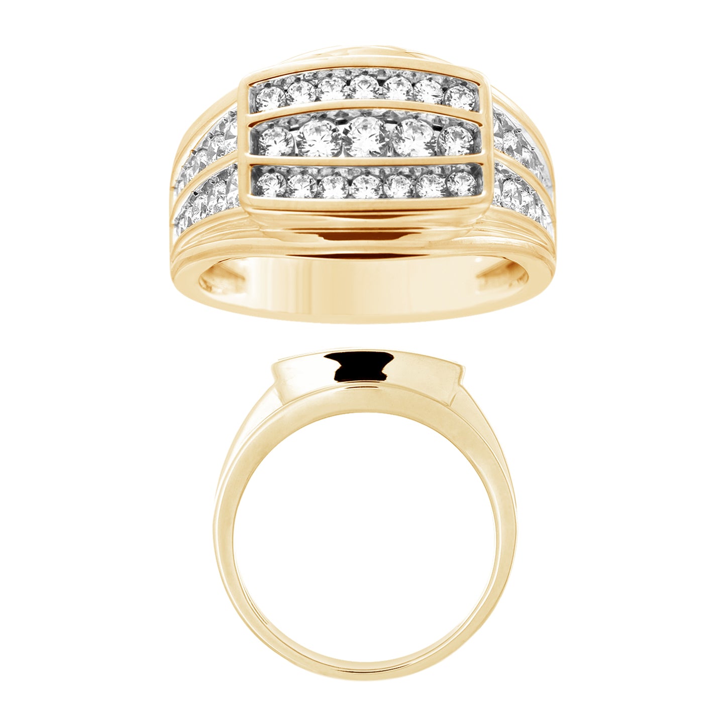 10K 1.46- 1.50CT D-MENS RING