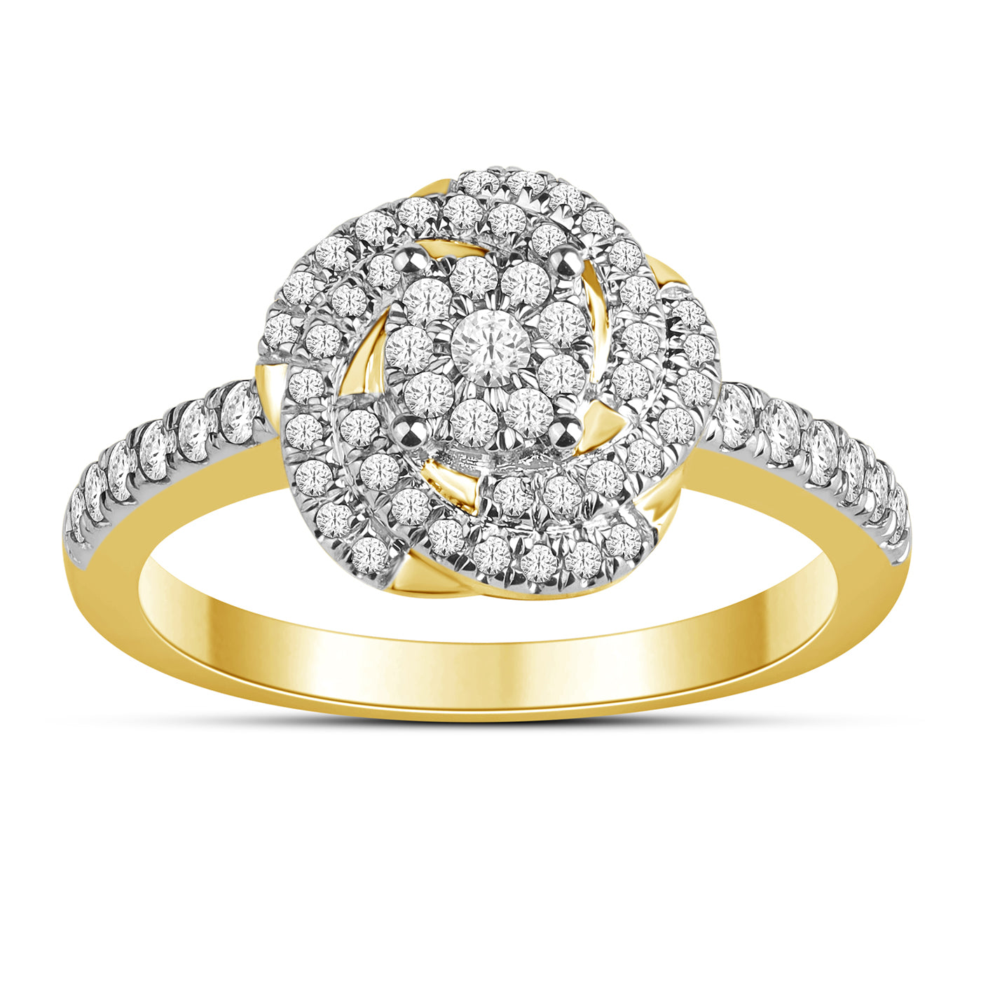 10K 0.50CT D-LADIES RINGS