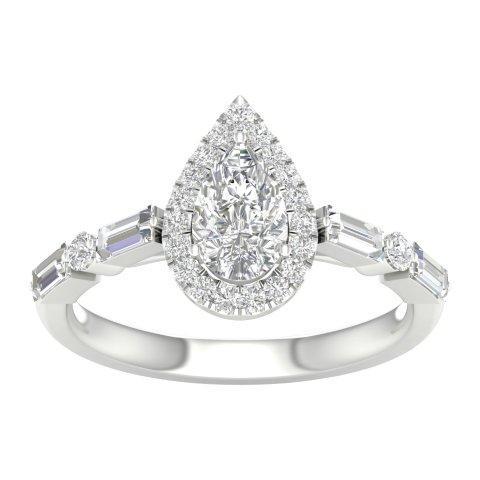 14K 0.88CT D-LADIES RINGS