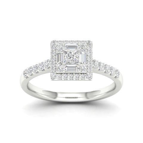 14K 0.50CT D-LADIES RINGS