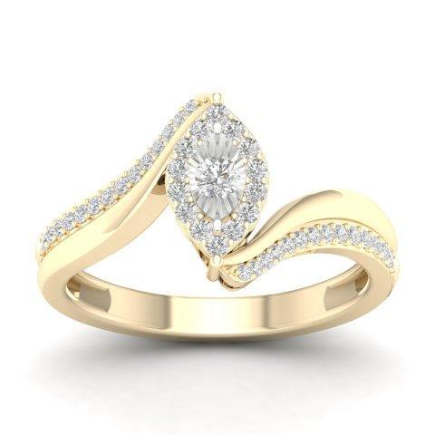 10K 0.25CT D-LADIES RINGS