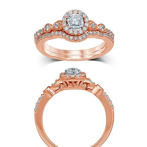 10K 0.50CT D-LADIES RINGS