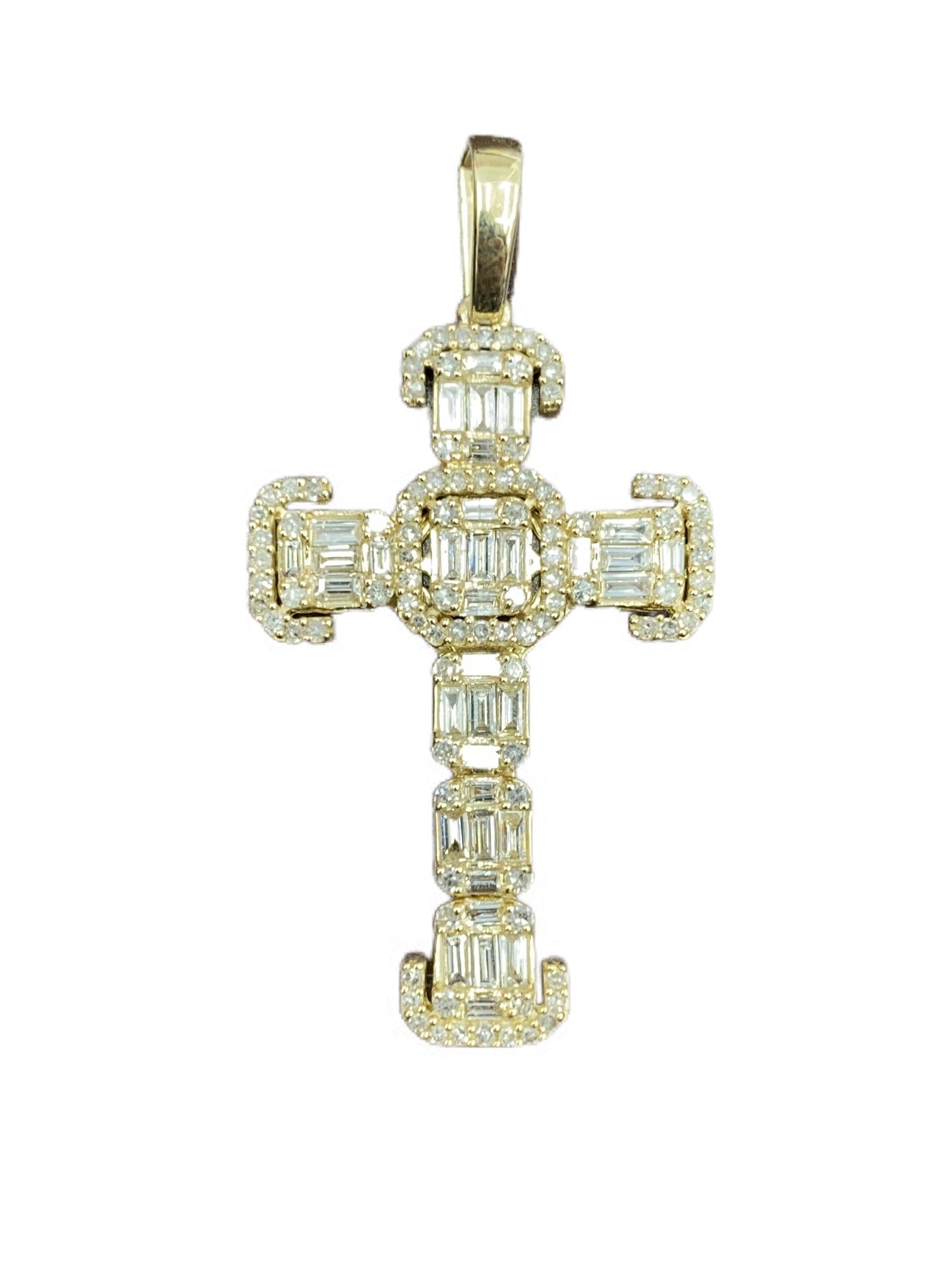 SPL PRICE 10KT 1.13-1.17CT D- CHARM " CROSS"