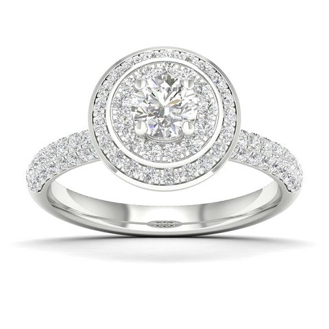 14K 1.25CT D-CERTIFIED RING