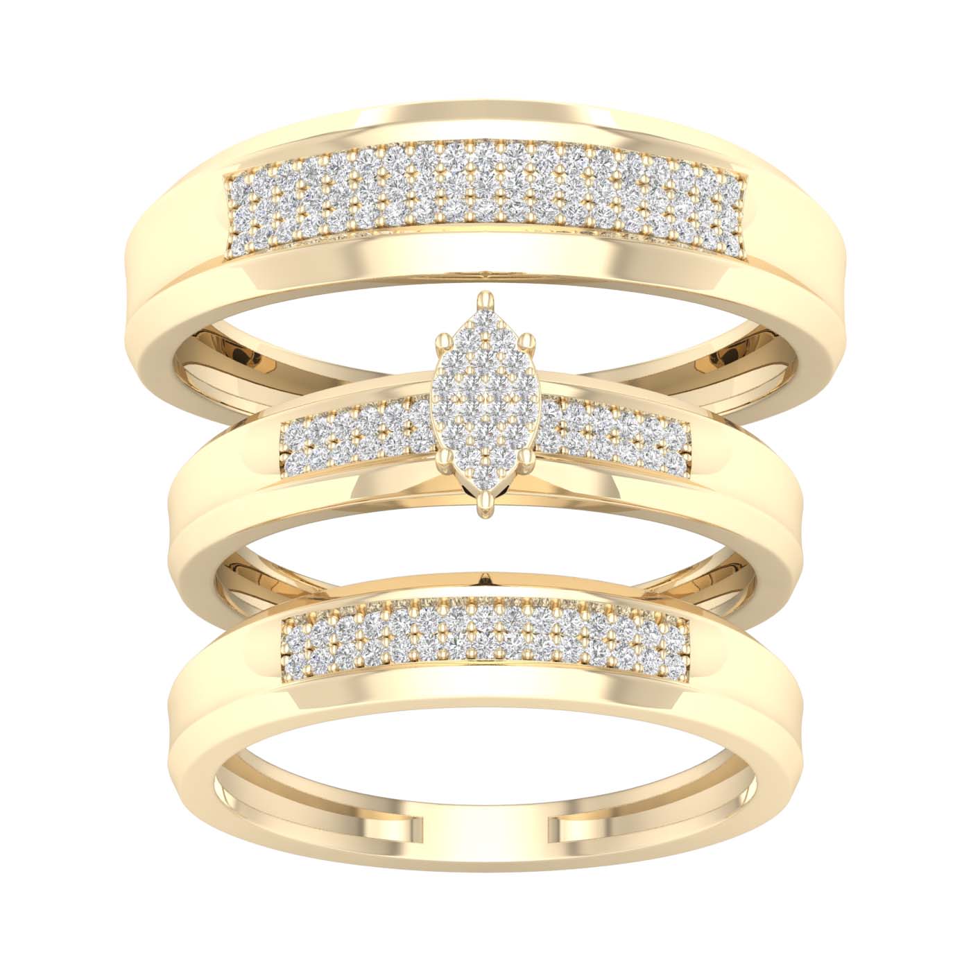 SPL PRICE: 10K 0.33CT D-LADIES RINGS