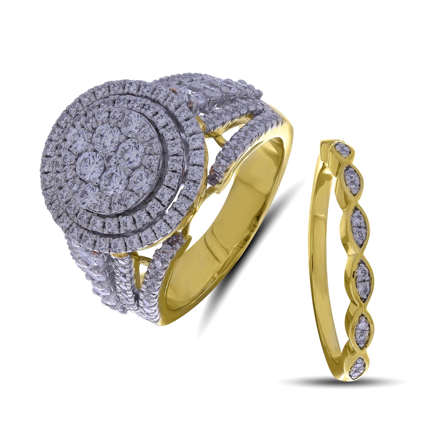 14K 2.21-2.22CT D-LADIES RING