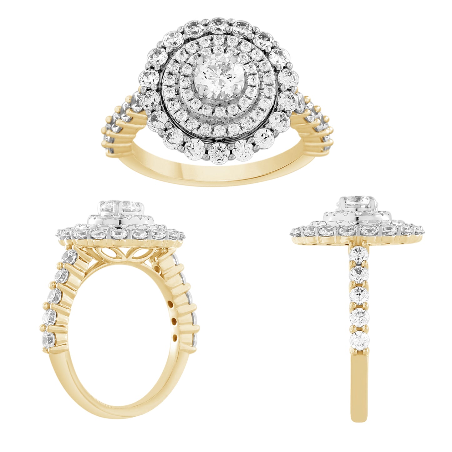 14K 1.95-1.99CT D-CERTIFIED RINGS