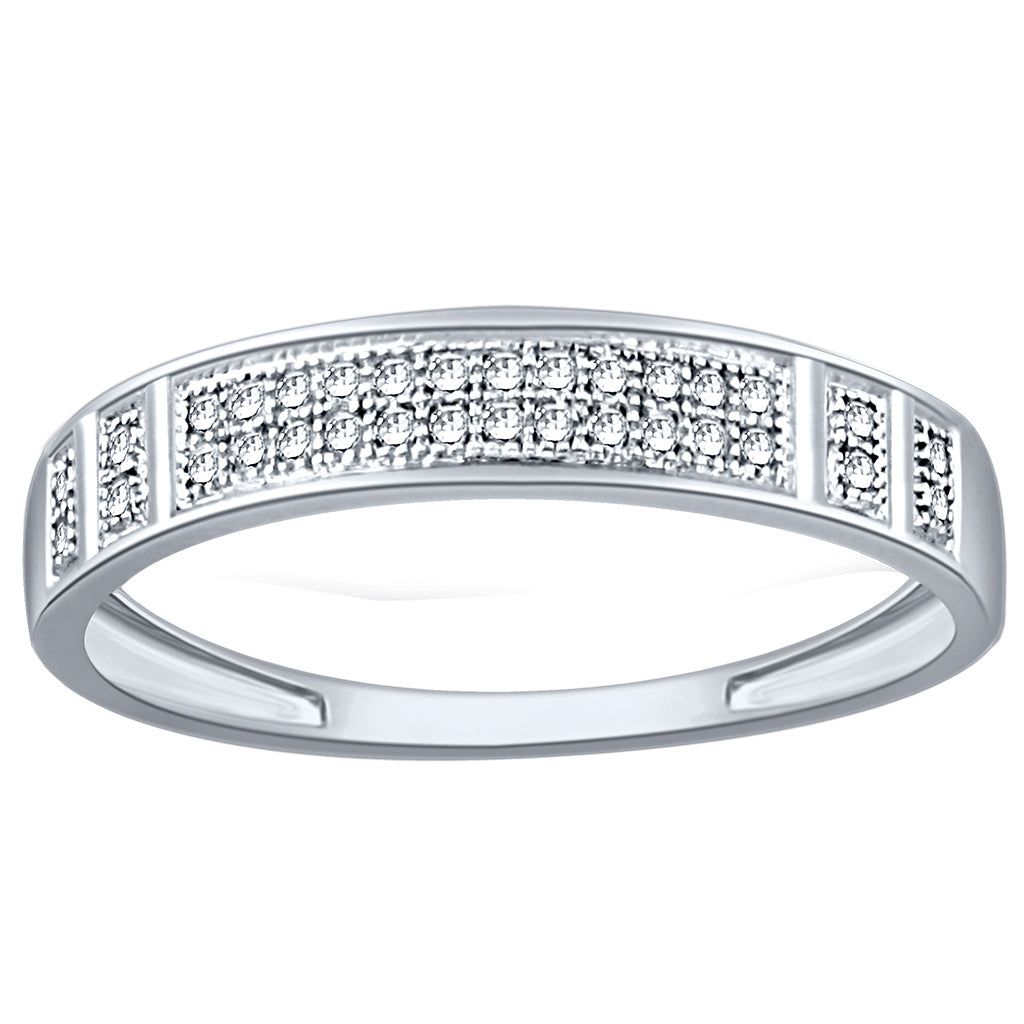10K 0.10-0.11CT D-LADIES BANDS