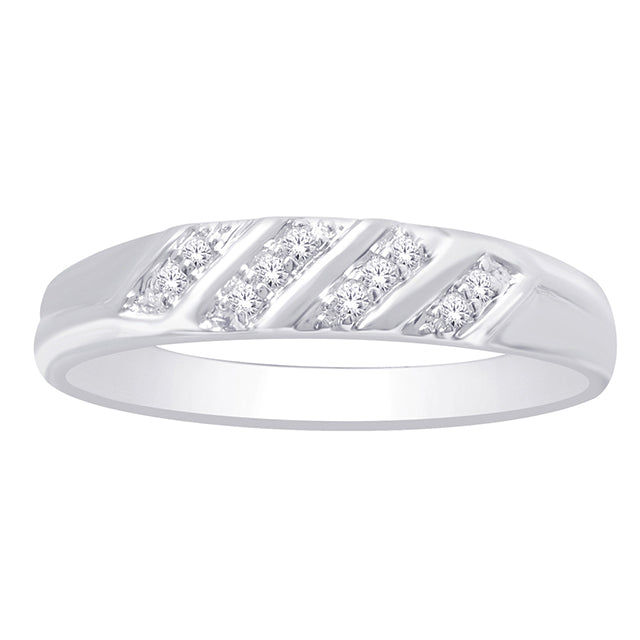 10K 0.08-0.09CT D-MENS BAND