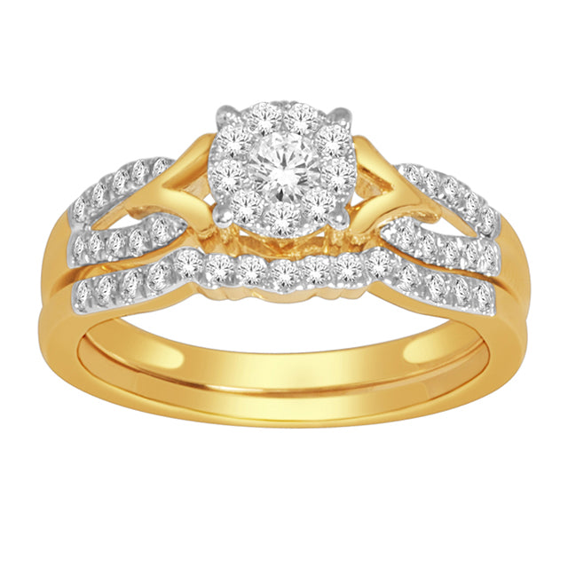 14KT 0.50CT D-LADIES RINGS