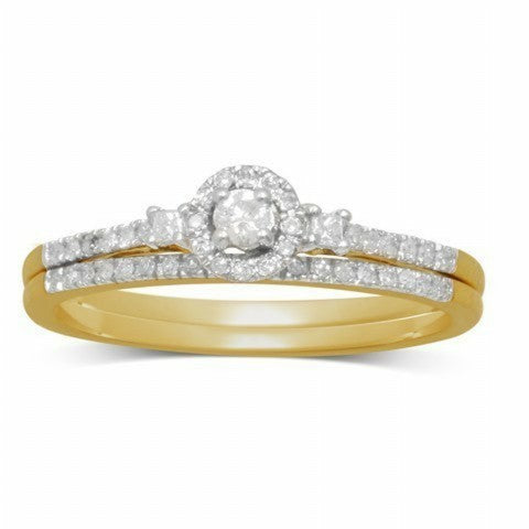 14K 0.23-0.25CT D-LADIES RINGS