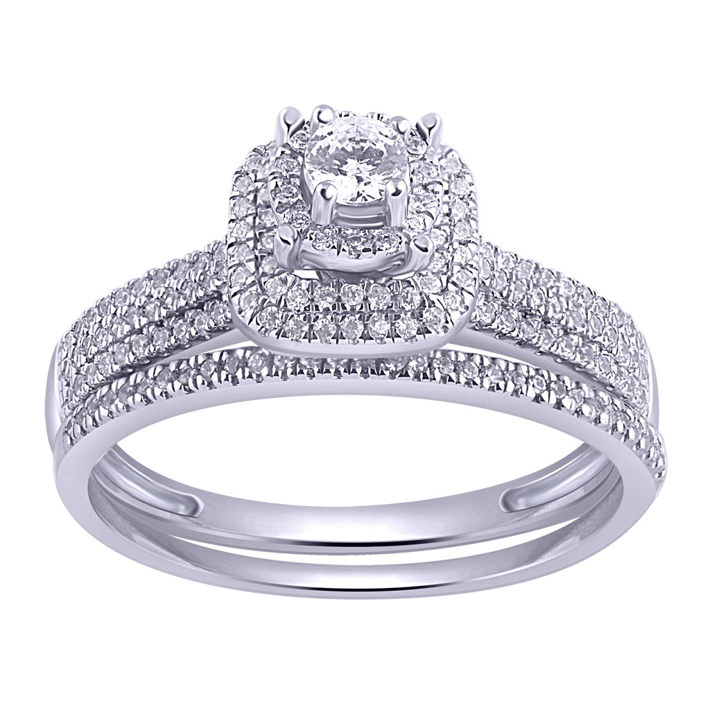 14K 0.33-0.37CT D-LADIES RINGS