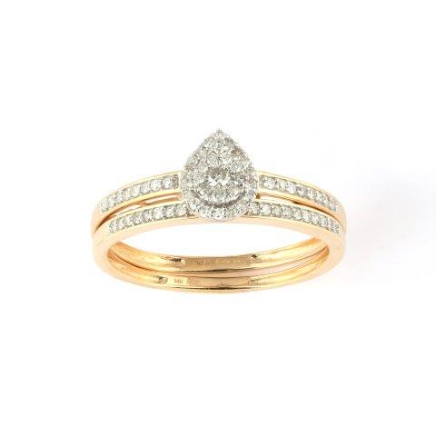 14K 0.25CT D-LADIES RINGS