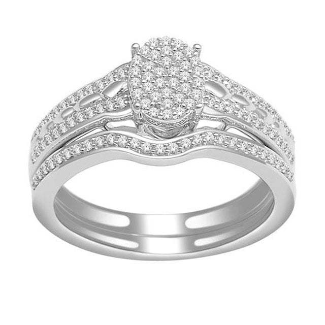 10K 0.33CT D-LADIES RINGS