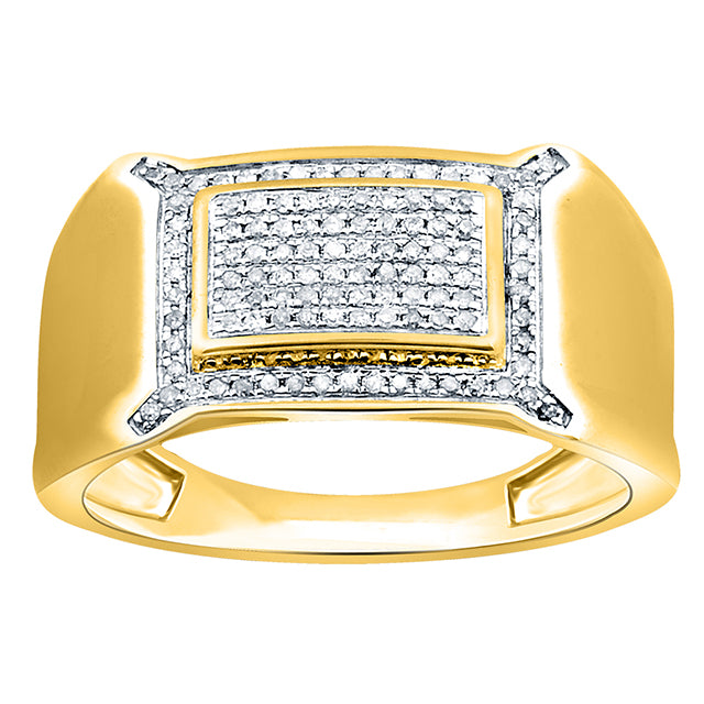 10K 0.16-0.25CT D-MICROPAVE RINGS
