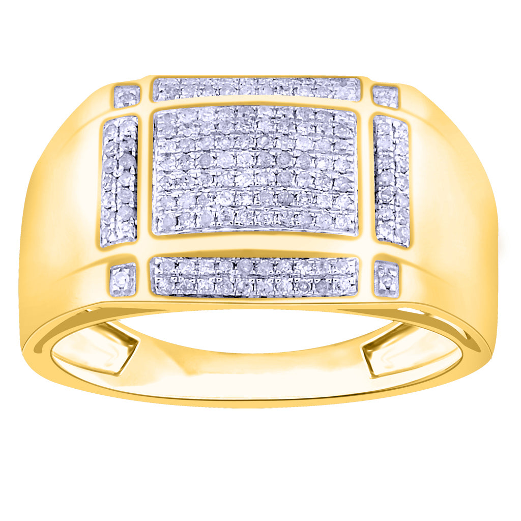 10K 0.22-0.30CT D-MICROPAVE RINGS