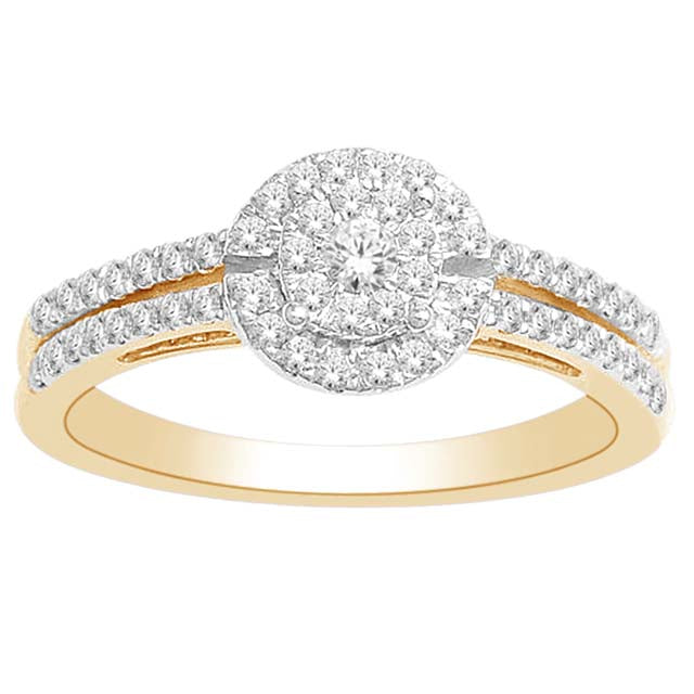 14K 0.40CT D-LADIES RINGS