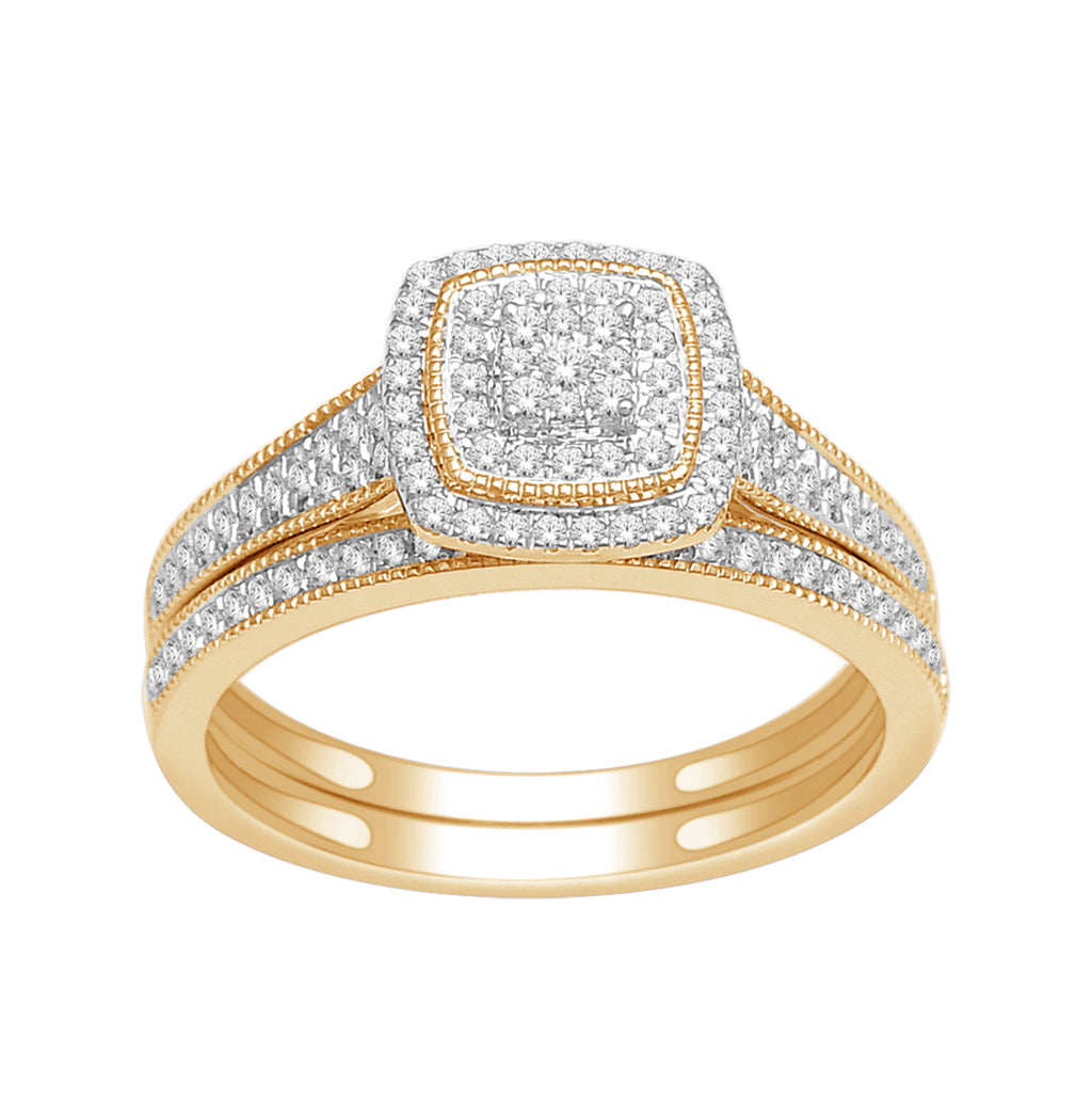 10K 0.33CT D-LADIES RINGS