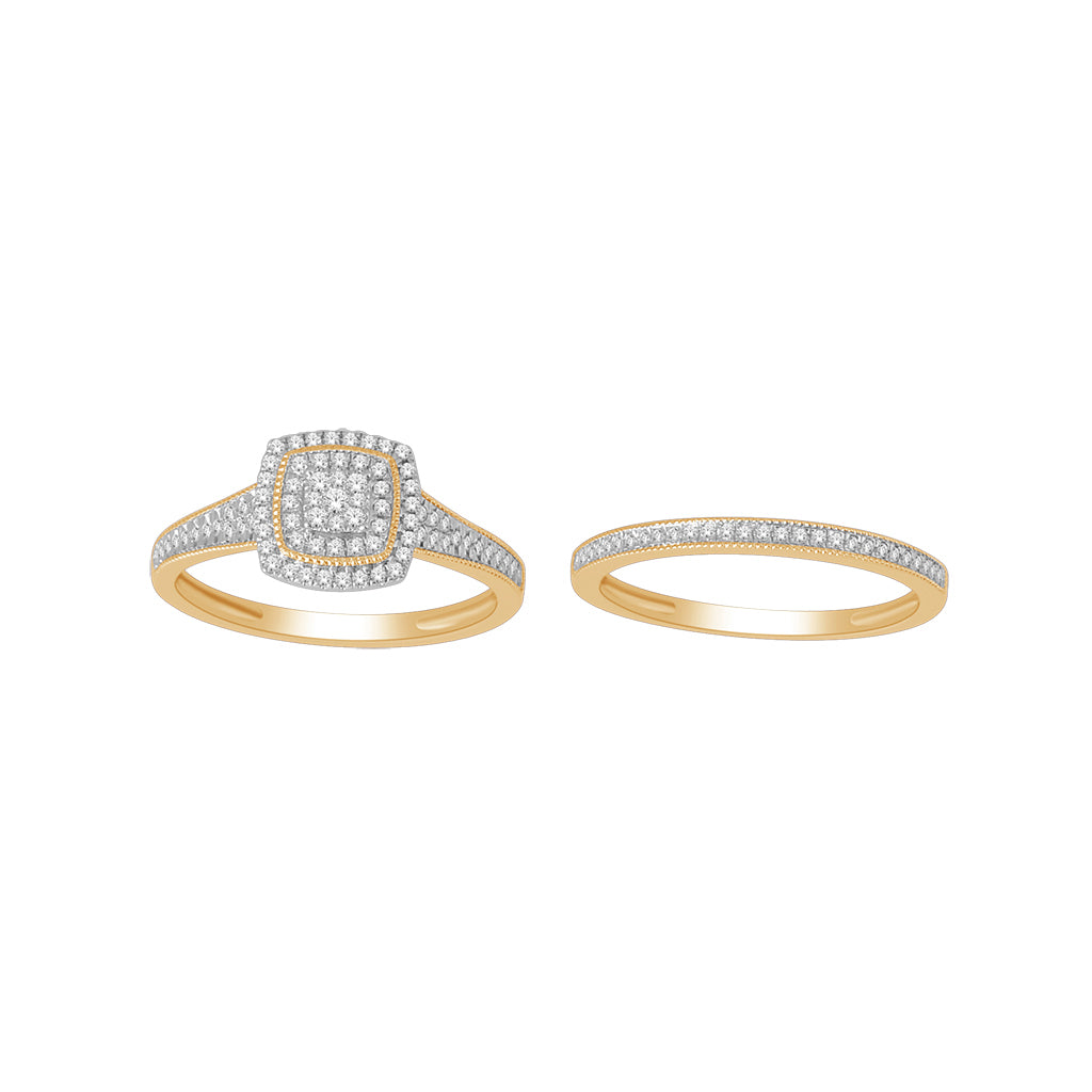 10K 0.33CT D-LADIES RINGS