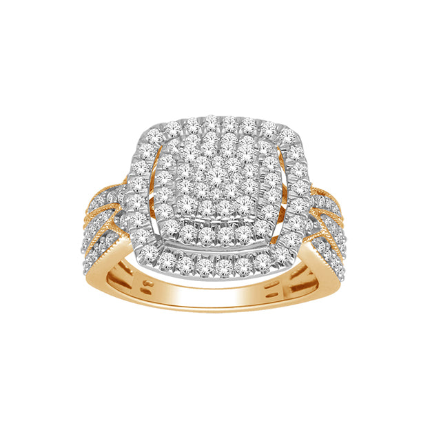 14K 1.00CT D-LADIES RINGS