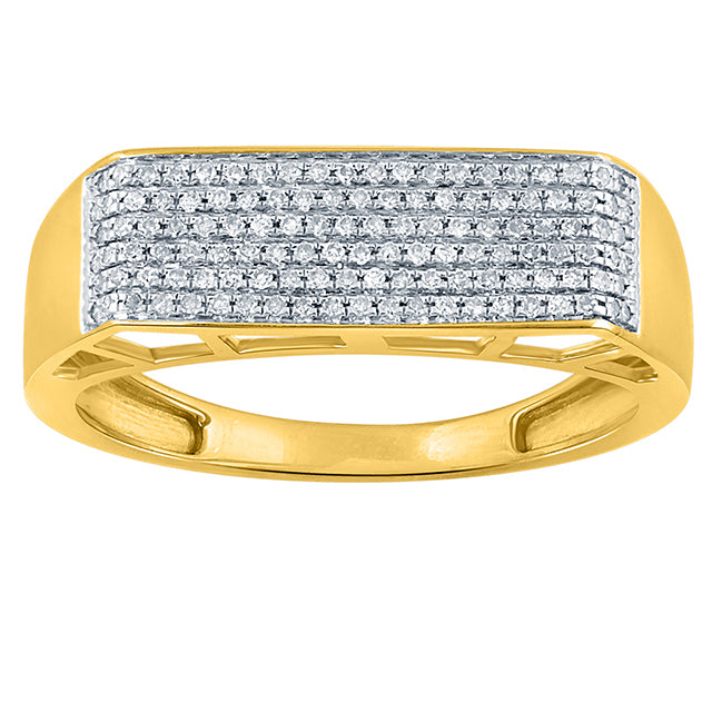 10K 0.16-0.30CT D-MICROPAVE RINGS