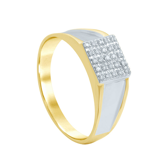10K 0.11-0.13CT D-MENS RING