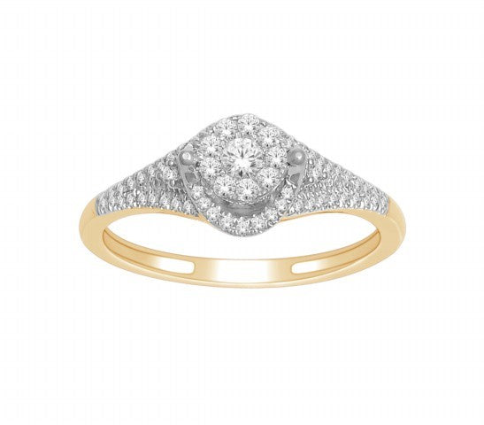 10K 0.33CT D-LADIES RINGS