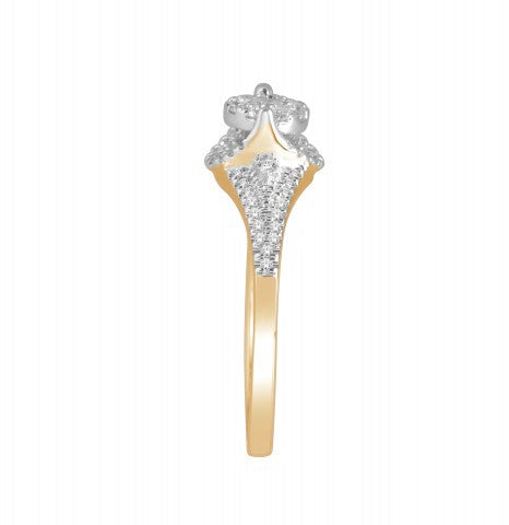 10K 0.33CT D-LADIES RINGS