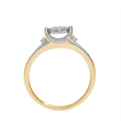 10K 0.33CT D-LADIES RINGS