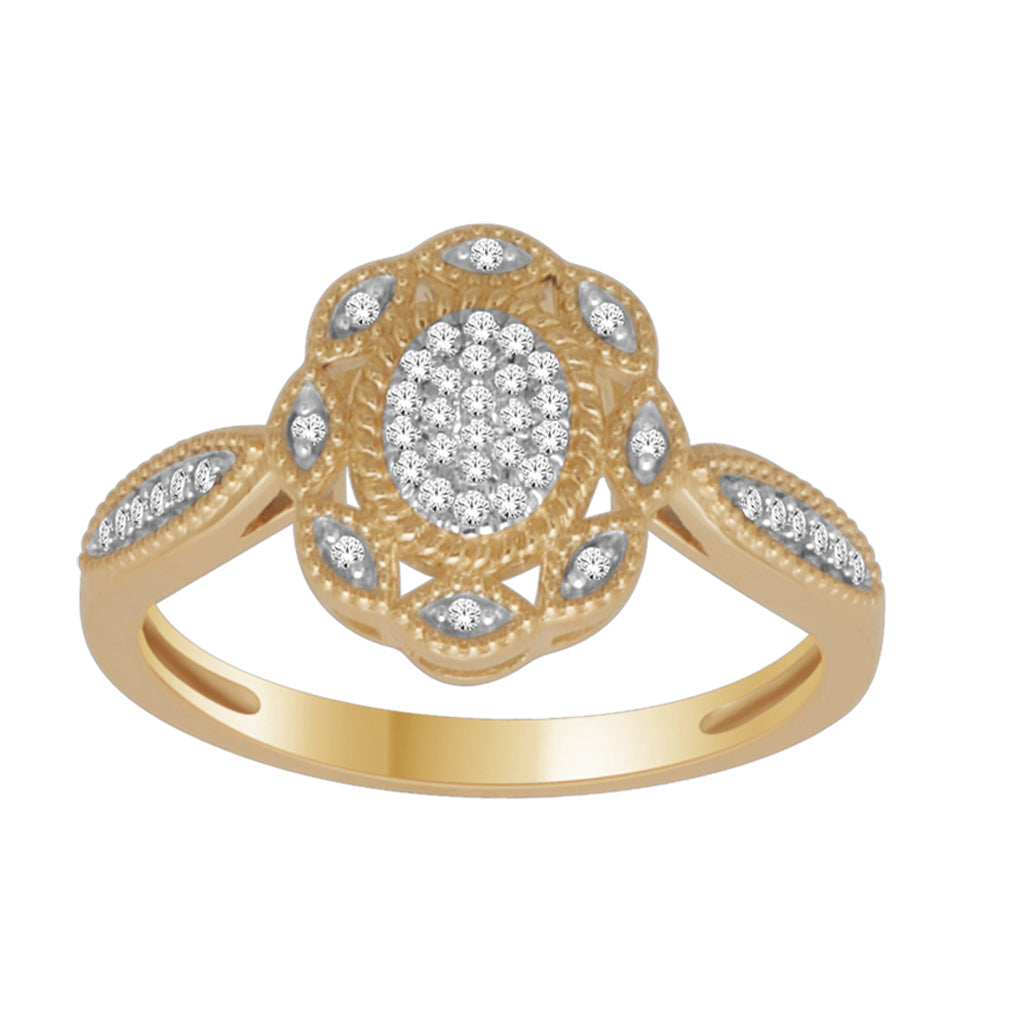10K 0.14CT D-LADIES RINGS