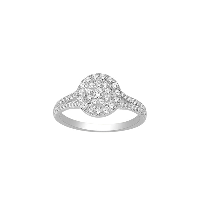 10K 0.50CT D-LADIES RINGS
