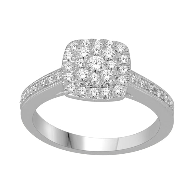 10K 0.48CT D-LADIES RINGS