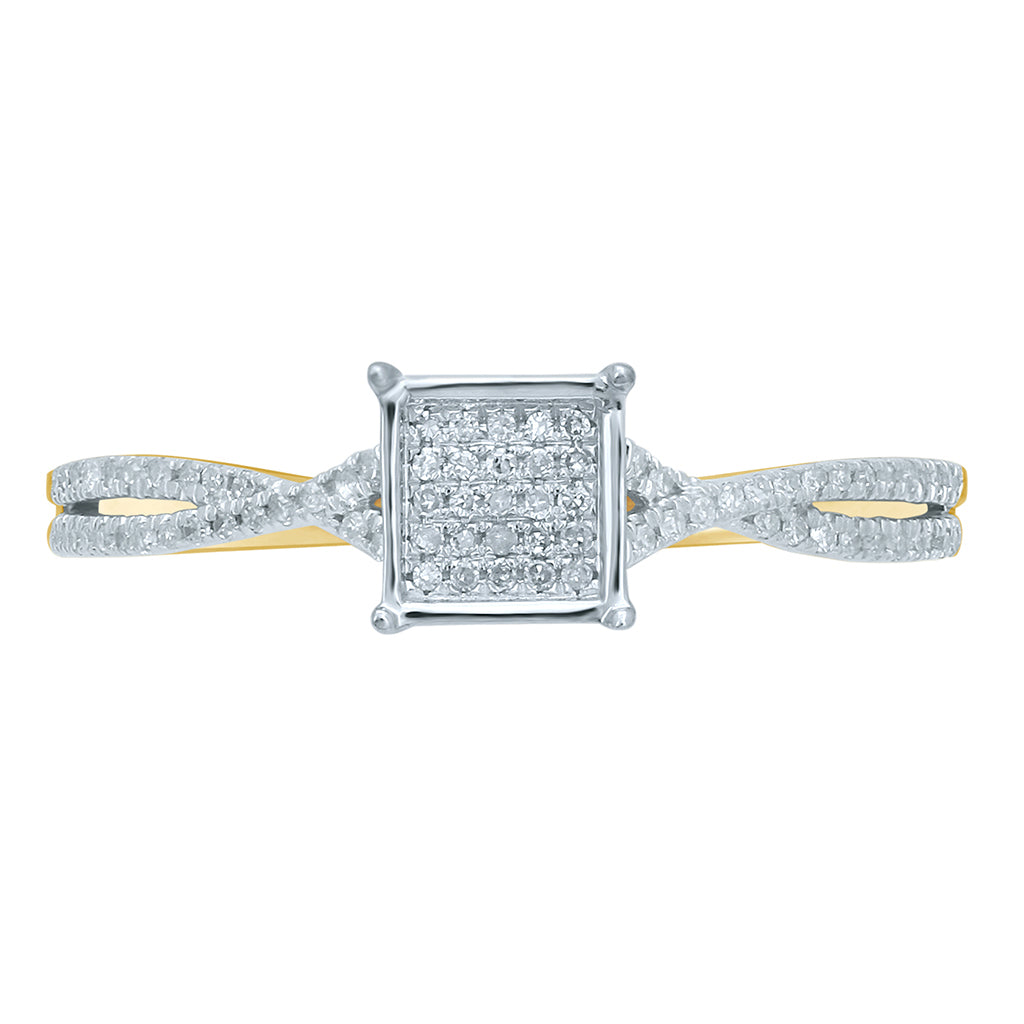 10K 0.13-0.14CT D-LADIES RINGS