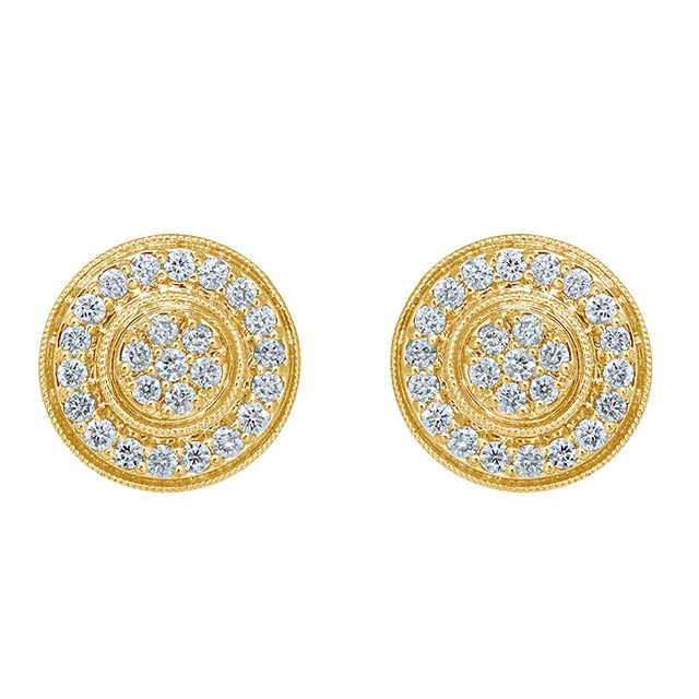 SPL PRICE: 10K 0.60-0.64CT D-DARK EARRINGS