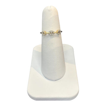 10K Yellow Gold DIAMOND 0.04CTW Band