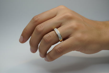 10k Yellow Gold His & Hers DIAMOND 0.40CTW Set