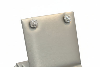 10k Yellow Gold Cushion Cut Cluster DIAMOND 0.35CTW