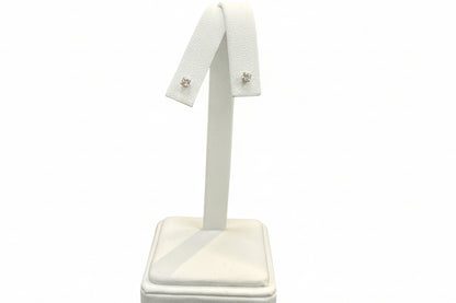 14k White Gold Round DIAMOND 0.22CTW Studs