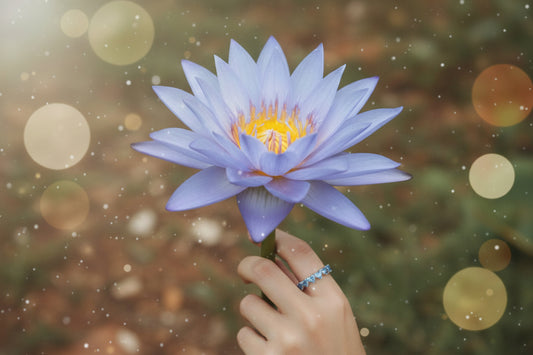 925 Silver Blue Topaz Heart  Birthstone Ring cz