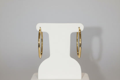 14k YG Hoops