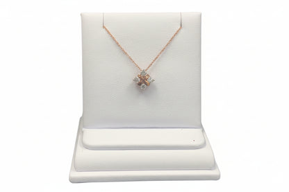 10k Rose Gold LAB DIAMOND 0.33CTW Necklace