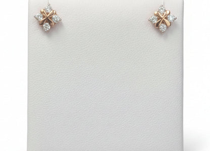 10k Rose Gold LAB DIAMOND 0.40CTW Earings
