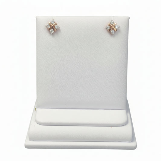 10k Rose Gold LAB DIAMOND 0.40CTW Earings